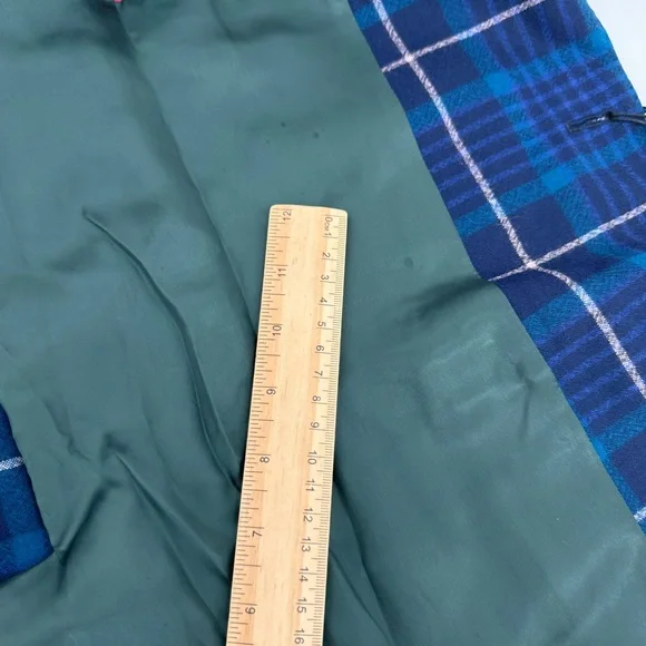 NWD Paul Smith Men’s2 Button Tartan Plaid Wool Sport Coat US 36 /IT 46 $1295